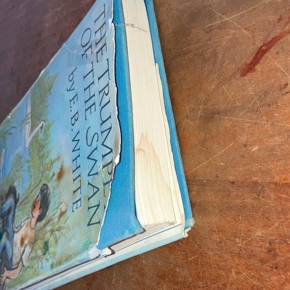The Trumpet of the Swan by E.B. White - vintage Illustrated Children's Book - Picture 16 of 16